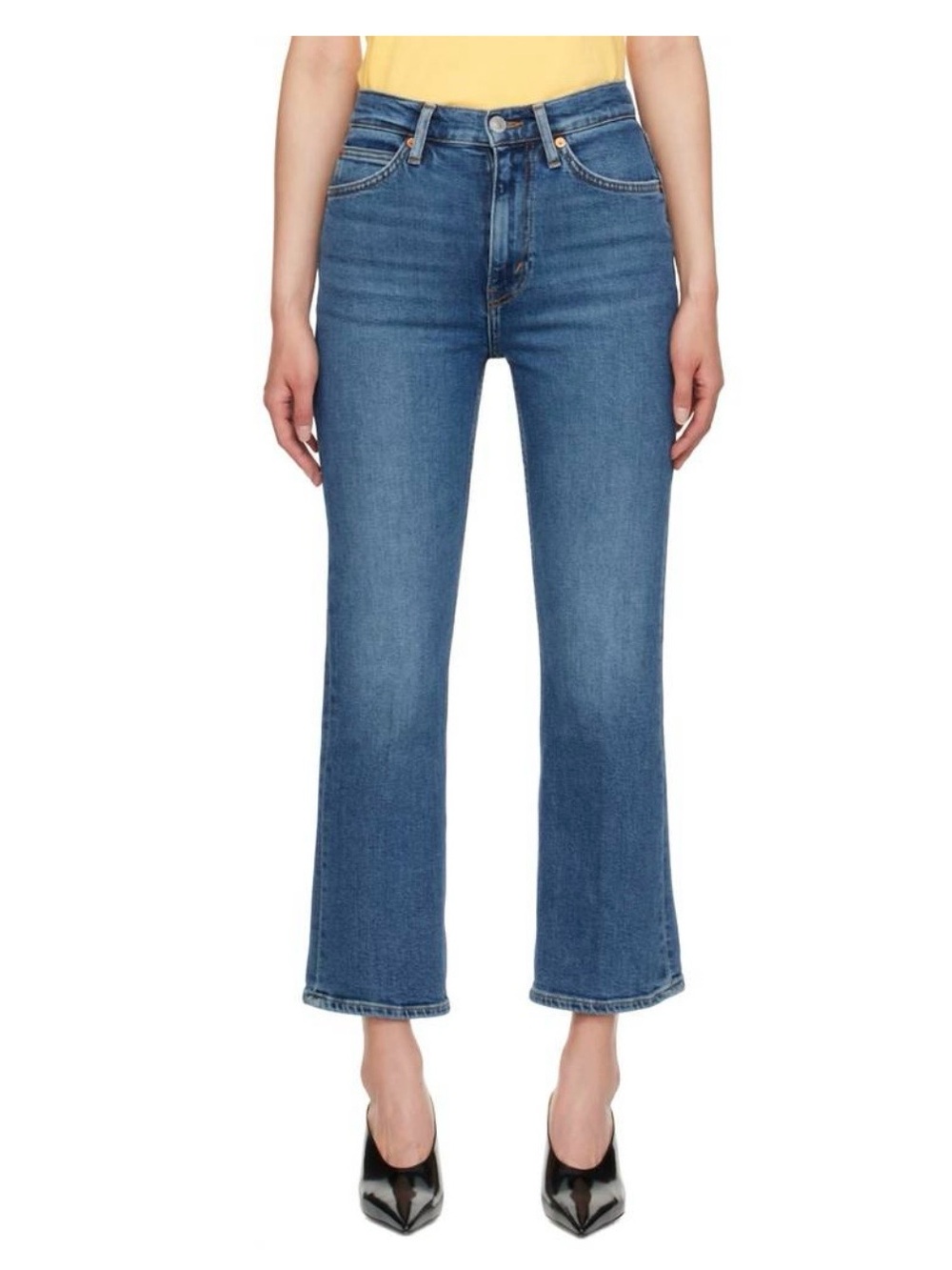 Re/Done 70s Crop Boot Jean